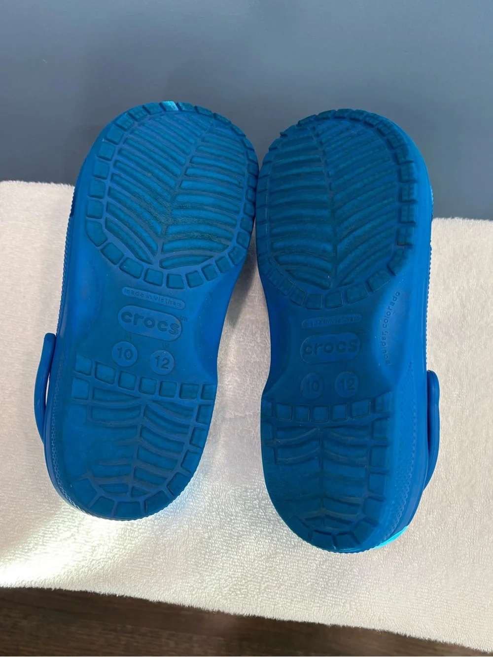 CROCS  | Blue Bolt Regular Casual Clogs | Men’s Size 10